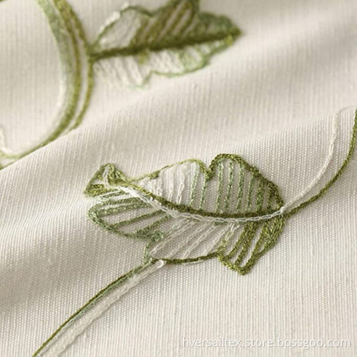 Home Textiles Woven Embroidered Curtains Valance